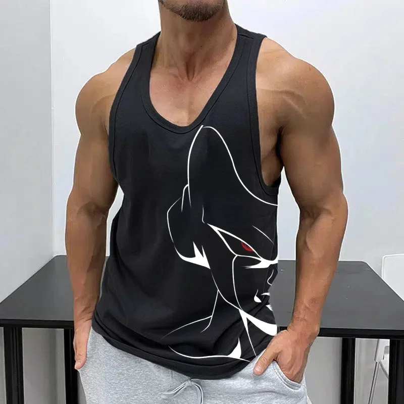  Men's Graphic Tank Top - Perfect for Fitness and Casual Wear / DarkAcademias /Darkacademias