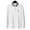 Long fashion casual business polo shirt