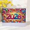 2026 DIY Calendar Diamond Painting Calendar Kit Diamond Art Paper Desk Calendar Kit