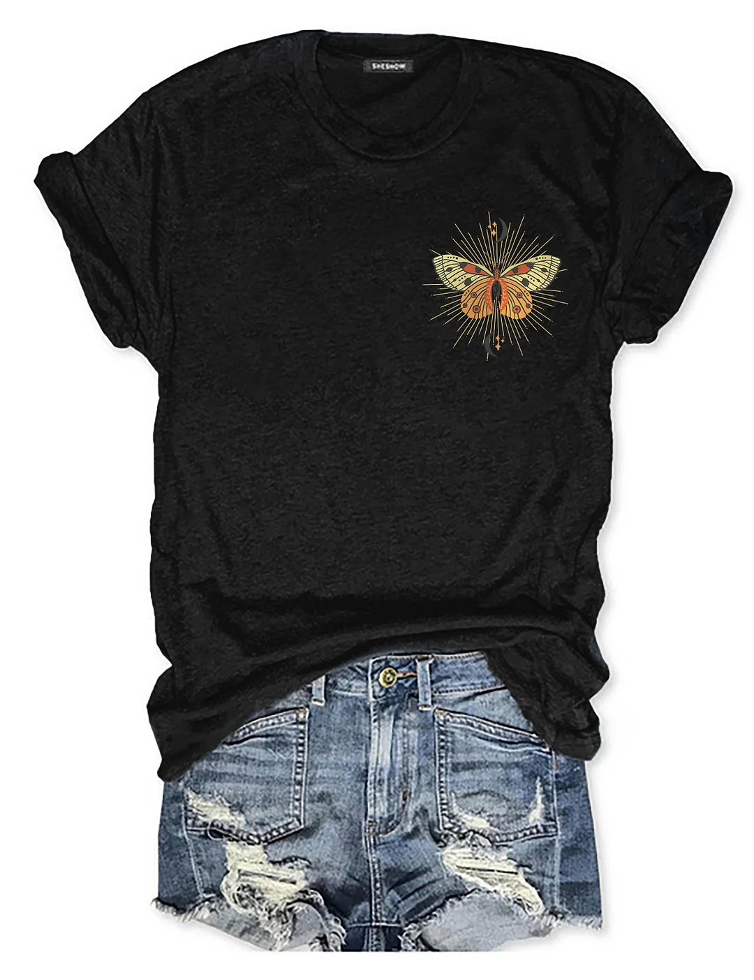 Celestial Moth Butterfly T-shirt