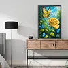 Diamond Painting -DIY Round Drill Rose Butterfly(40x60cm)