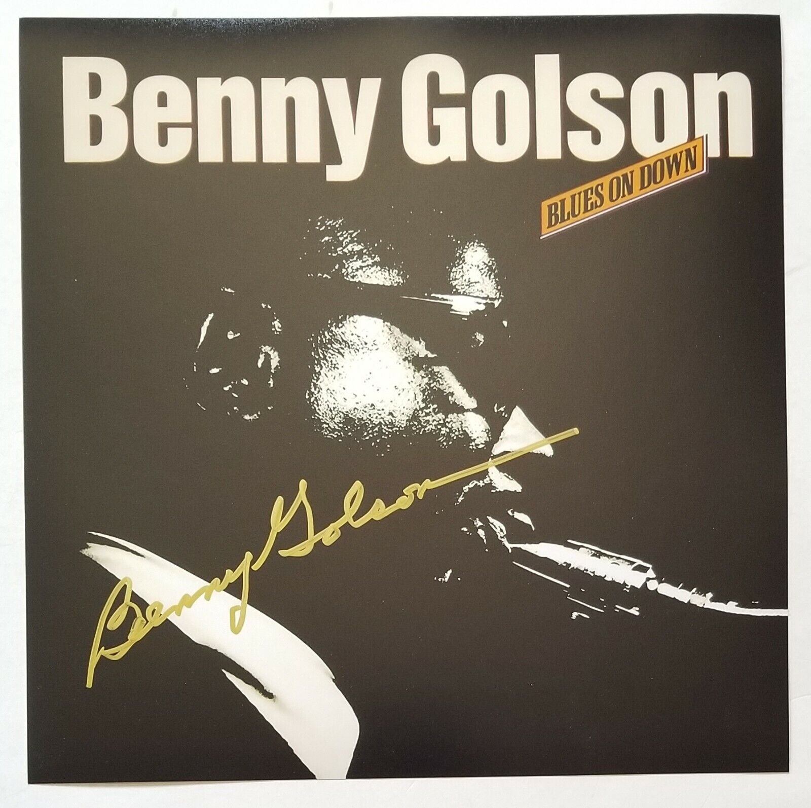 Benny Golson REAL hand SIGNED 11x11 Blues On Down Photo Poster painting COA Hanks The Terminal