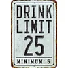 Drinking Limits - Metal Tin Signs(8*12Inch/12*16Inch) - Bar