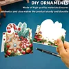 8PCS DIY Diamond Art Greeting Cards Congratulations Cards & Gifts (Christmas)