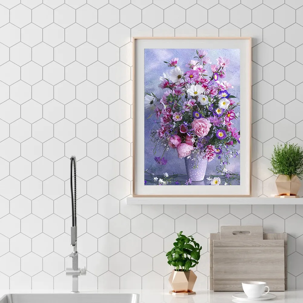 Diamond Painting - Full Round Drill - Flower(30*40cm)