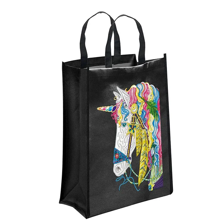 DIY Christmas Iron-on Transfer Diamond Painting Kit Eco Shopping Bag (TH12)