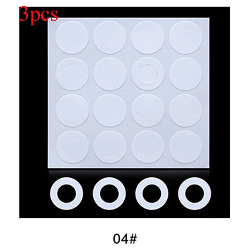 1 Sheet White French Manicure Strip Nail Art Form Fringe Tip Guides Sticker DIY Line Tips Decoration Tool-Nail Inspo