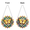 Diamond Painting 2D Flat Butterfly Mandala Pendant Wall Decor for Home & Windows