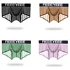 Men's Ice Silk Mesh Sexy Large Pouch 3D Breathable Boxer Briefs