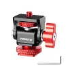 Z3g Metal Snail PTZ,1/4 Adjustable Damping Monitor Bracket,Universal Photography Accessories For Camera Hot Shoe