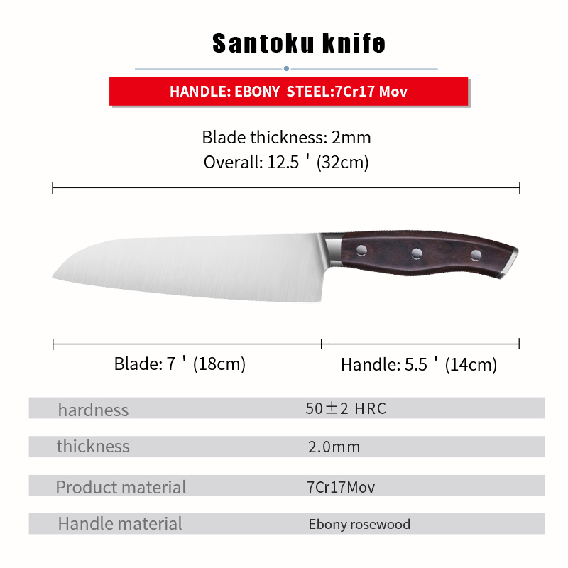 Chef knife  7Cr17mov  Stainless Steel Kitchen GoodsProfessional Cooking Tool eprolo James Yang