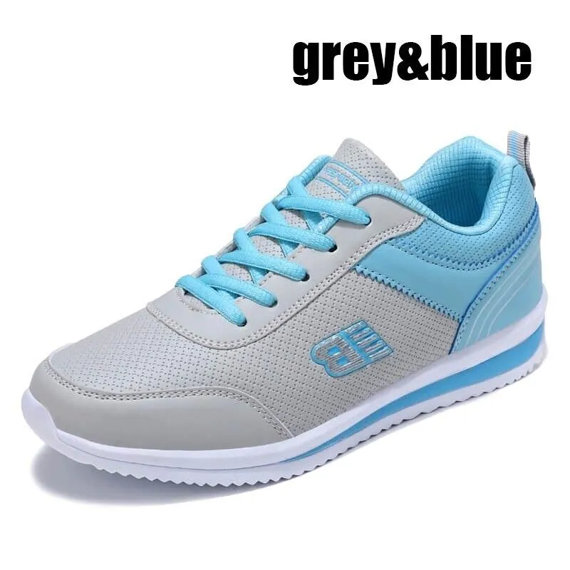 2021 Sneakers Women Shoes Flats Casual Ladies Shoes Woman Lace-Up Mesh Light Breathable Female zapatillas de deporte para mujer