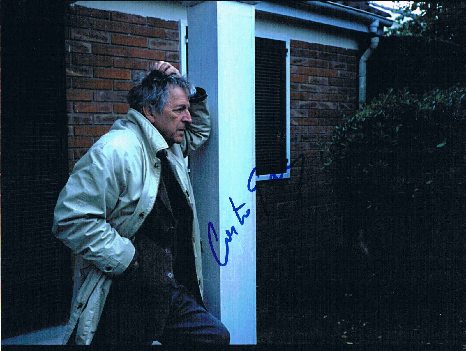 Constantin Costa-Gavras autograph 8x10