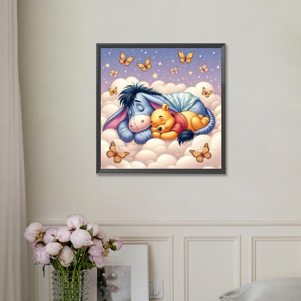 Diamond Painting - Full Round Drill - Winnie the Pooh(Canvas|30*30cm)