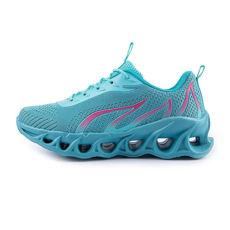 Metelo Women's Relieve Foot Pain Perfect Walking Shoes - Sky Blue