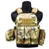 T-6094 Breathable Wear-Resistant Bulletproof Vest 1000D Oxford Cloth Multifunctional Tactical Vest