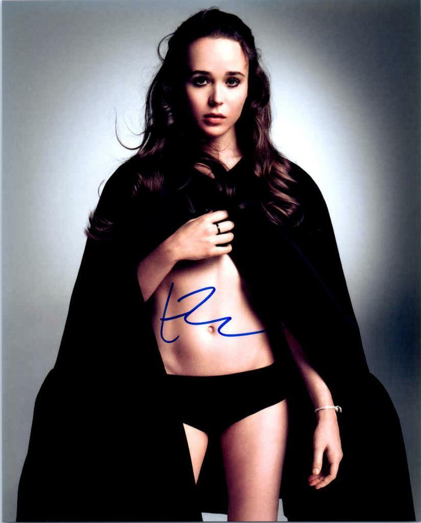 Ellen Page Signed 8x10 Picture Autographed Photo Poster painting with COA