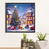 Diamond Painting-DIY Full Round Drill Christmas Tree(40*40 CM)