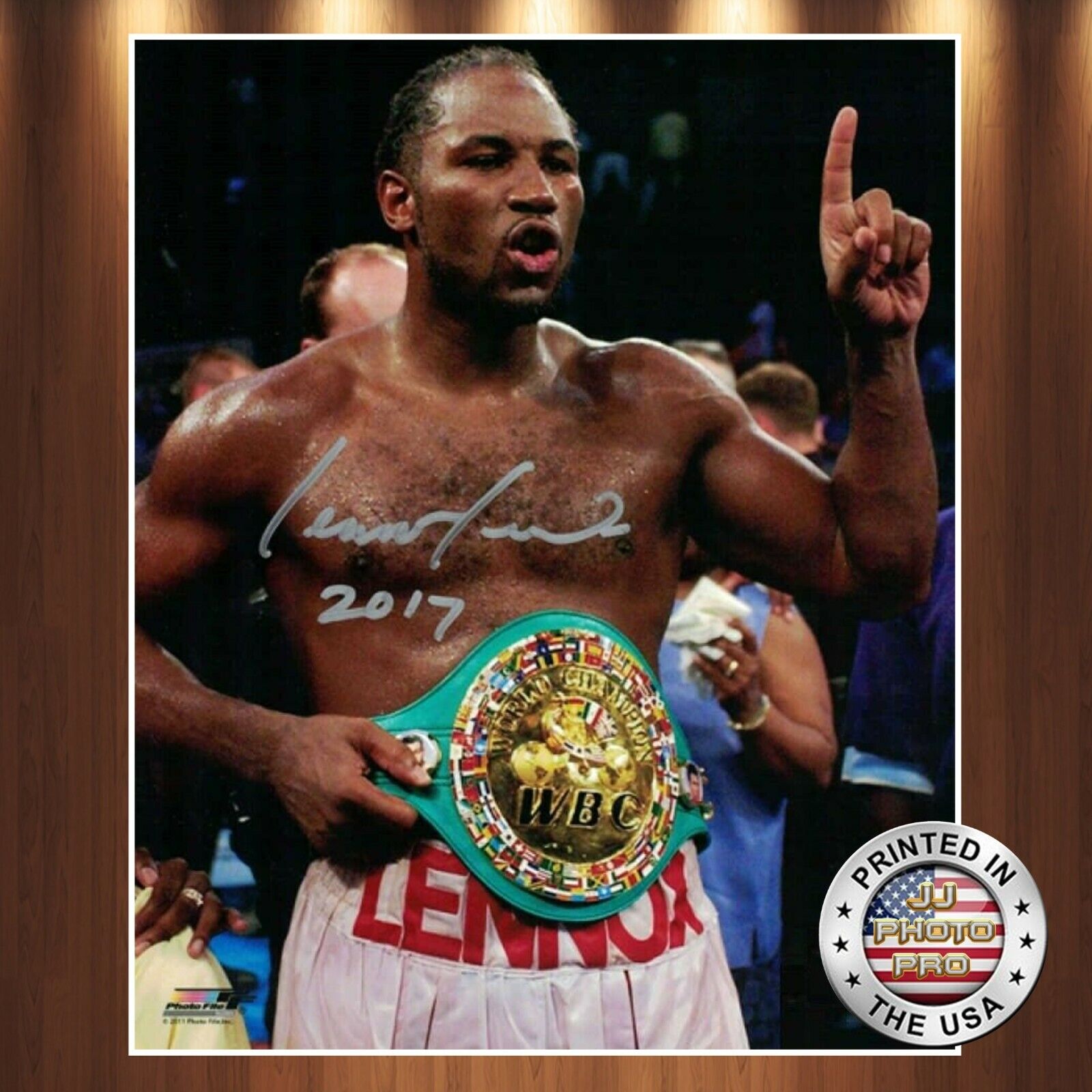 Lennox Lewis Autographed Signed 8x10 Photo Poster painting REPRINT