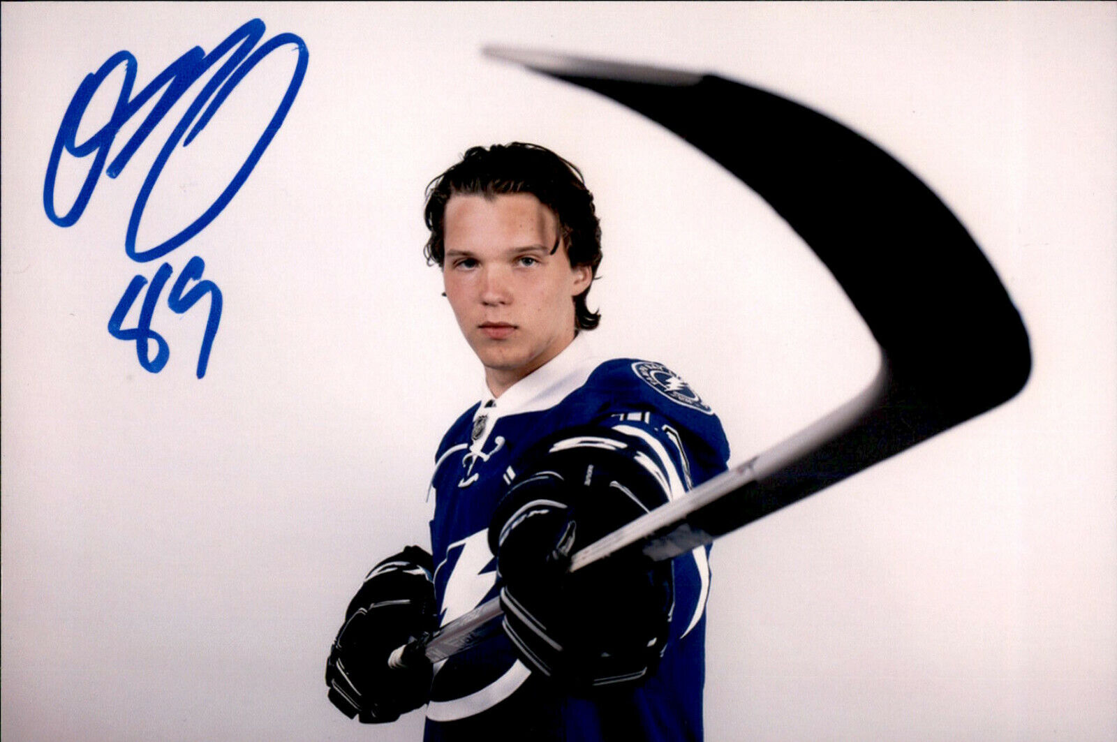 Otto Somppi SIGNED autographed 4x6 Photo Poster painting TAMPA BAY LIGHTNING