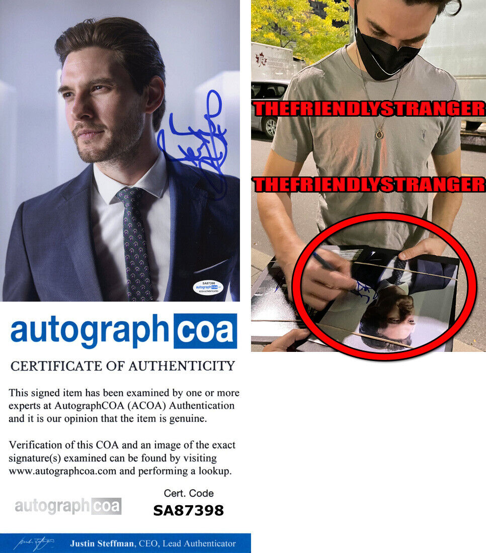 BEN BARNES signed Autographed 8X10 Photo Poster painting d EXACT PROOF - 11:11 SEXY Hot ACOA COA