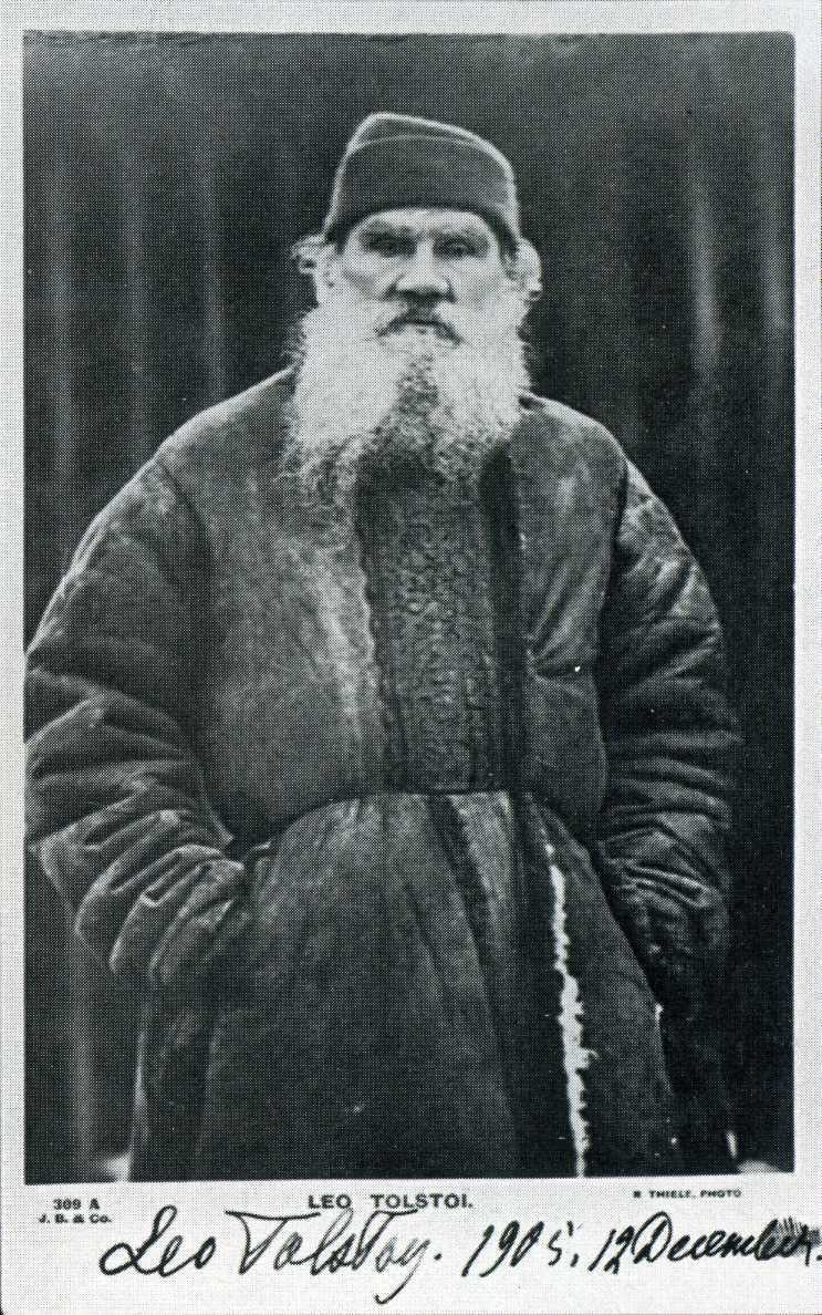 LEO NIKOLAYAVICH TOLSTOY (1828-1910) Autographed Photo Poster paintinggraph - Author - preprint