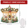 DIY Carousel Diamond Painting Ornaments (Single-Sided)