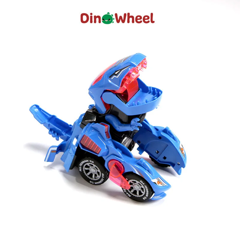 LED Dinosaur Transformation Car Toy