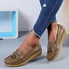 Women&lsquo;s Flat Loafer Ballet Leather Breathable Casual Shoes