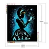 Diamond Painting -DIY Round Drill Silhouette Cartoon(60*50 CM)