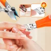 💥 Wide Jaw Opening Anti-Splash Slanted Nail Clipper