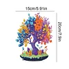 Diamond Painting Acrylic Flower Tree Desktop Decor for Office Desktop Decor