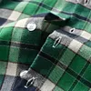 Kid Baby Boy Bow Tie Long Sleeve Plaid Set 2 Pcs