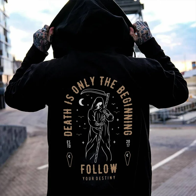 Death Is Only The Beginning Men's Hoodie -  