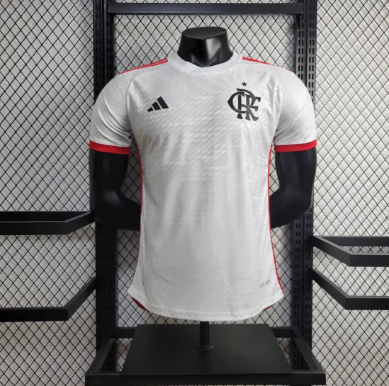 2024/2025 Flamengo Away Player Version Men's Football T-Shirt Thai Quality