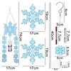 DIY Diamond Painting Double Sided 3D Wind Chime Xmas Pendant  Hanging Kit