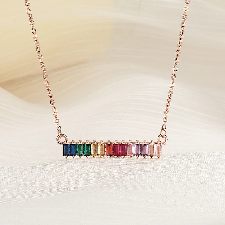 Zircon Rainbow Bracelet