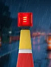 Solar LED Emergency Light Waterproof Solar Traffic Tower Crane Warning Light