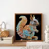 &Eacute;cureuil - peinture au diamant de forme sp&eacute;ciale - 30*30cm