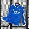 2025/2026 Long Sleeve Real Madrid Third Away Football Shirt1:1 Thai Quality