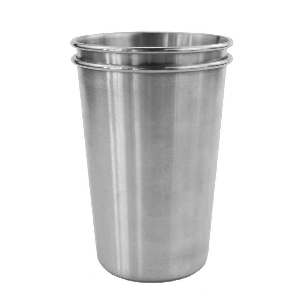 

2Pcs Travel Outdoor Stainless Steel Beer Camping Cup Whisky Glasses, 501 Original