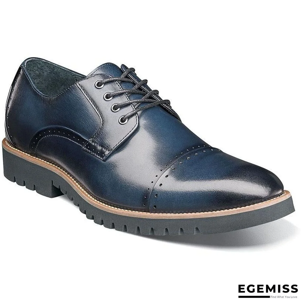Men's Fashion Leather Derby Shoes | EGEMISS
