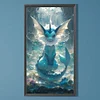 Pokemon Eevee - runder Bohrer Diamond Painting - 30*55cm