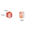 7mm Gradient Crystal Glass Cube Beads DIY Jewelry