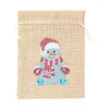>SALE<Drawstring Christmas Candy Bag DIY Diamond Painting Kit (FD013A+FD013B)