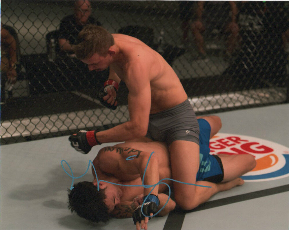 UFC Martin Svensson Signed Autographed 8x10 Photo Poster painting COA