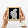 12Pcs DIY Pearl Painting Goblin for Home Wall Decor(15x15cm)