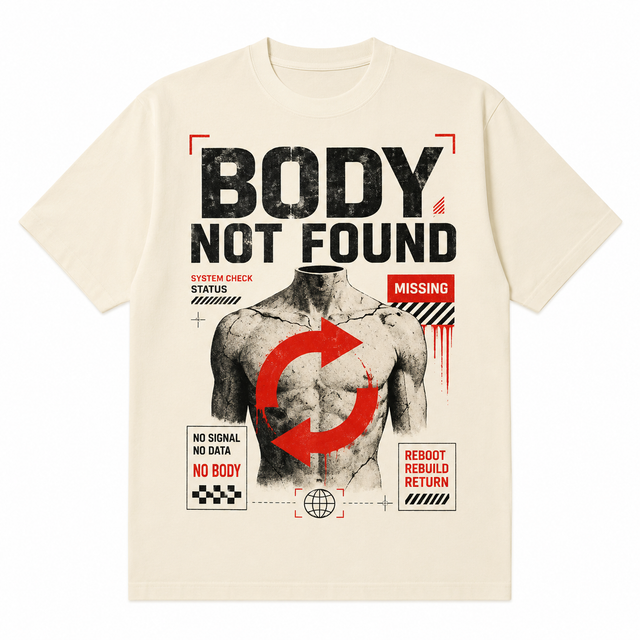 Body Not Found Cotton T-Shirt