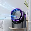 100 Level Portable Bladeless Fan USB Rechargeable Digital Display Desktop Fan