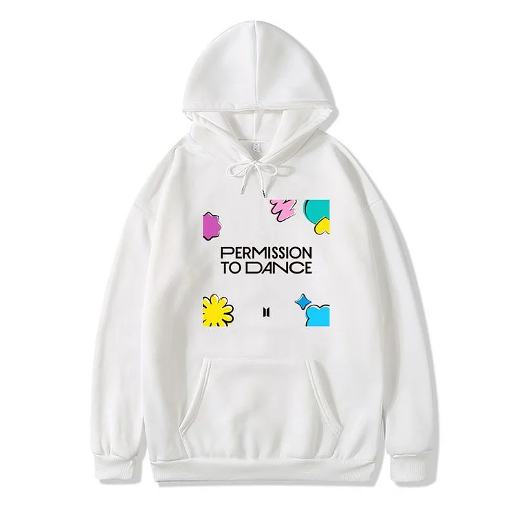 방탄소년단 Permission to Dance Cute Hoodie
